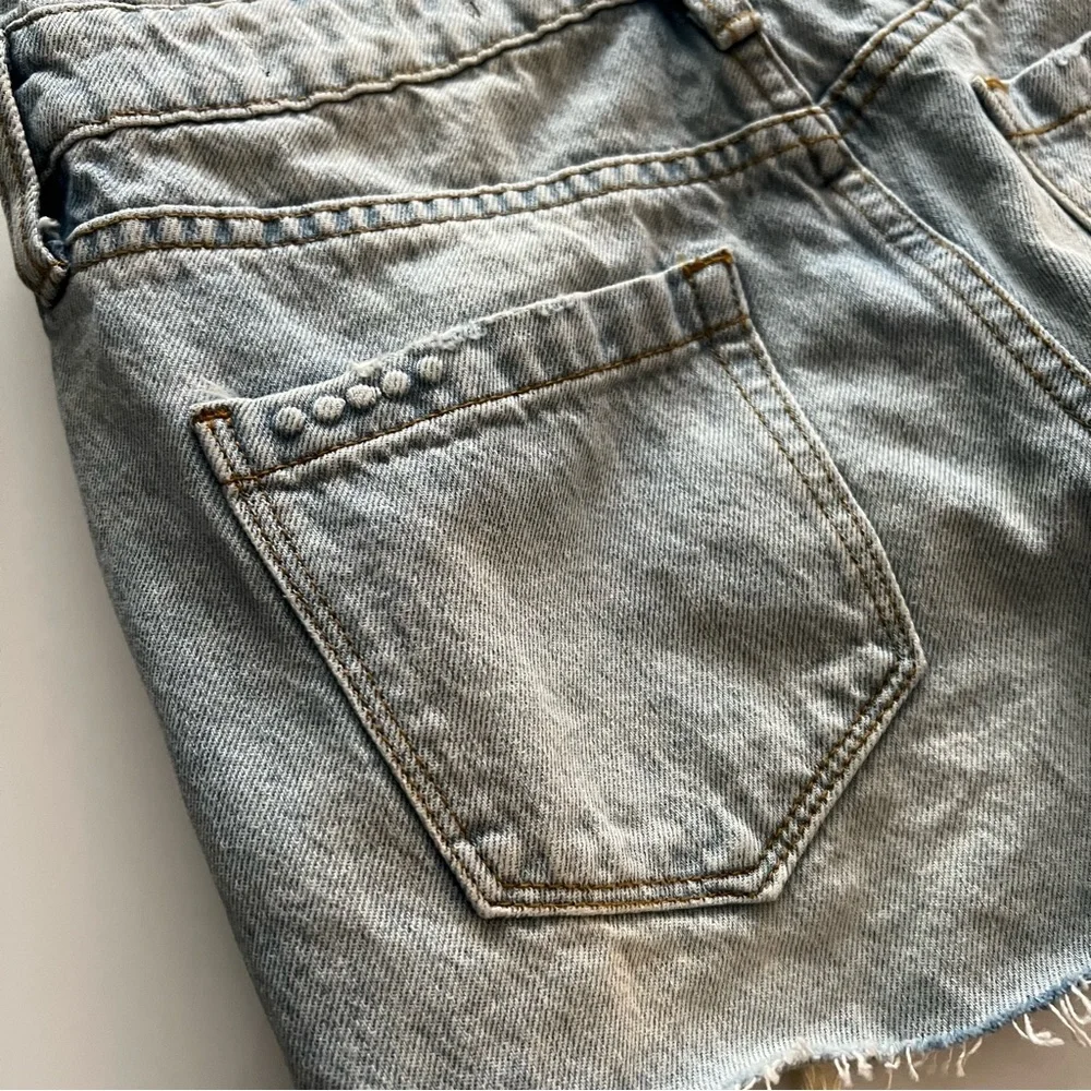 BLANKNYC cut-off shortalls, blue, 24 - Picture 10 of 10